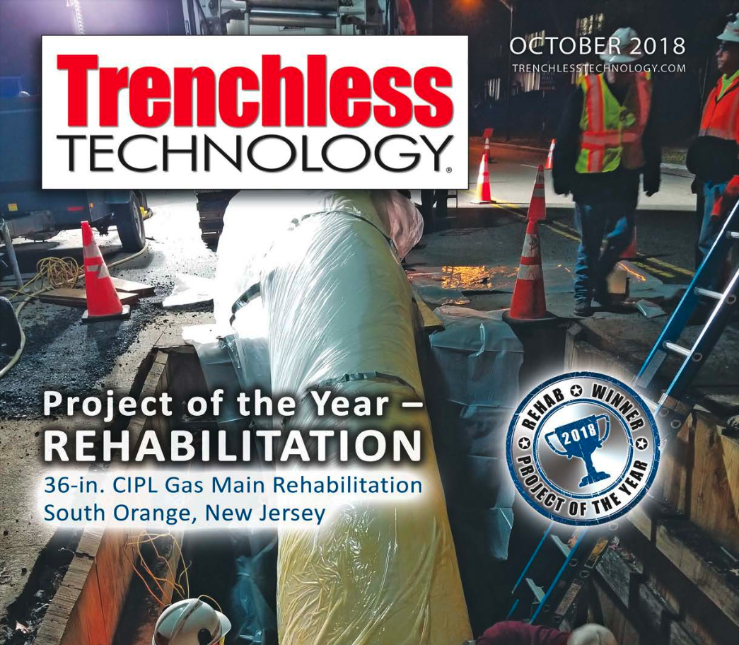 Trenchless Technology PipeMedic Rehab Project of the Year